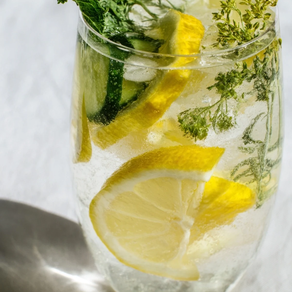 Easy water-based mocktails infused with mint and cucumber, perfect for warm days.