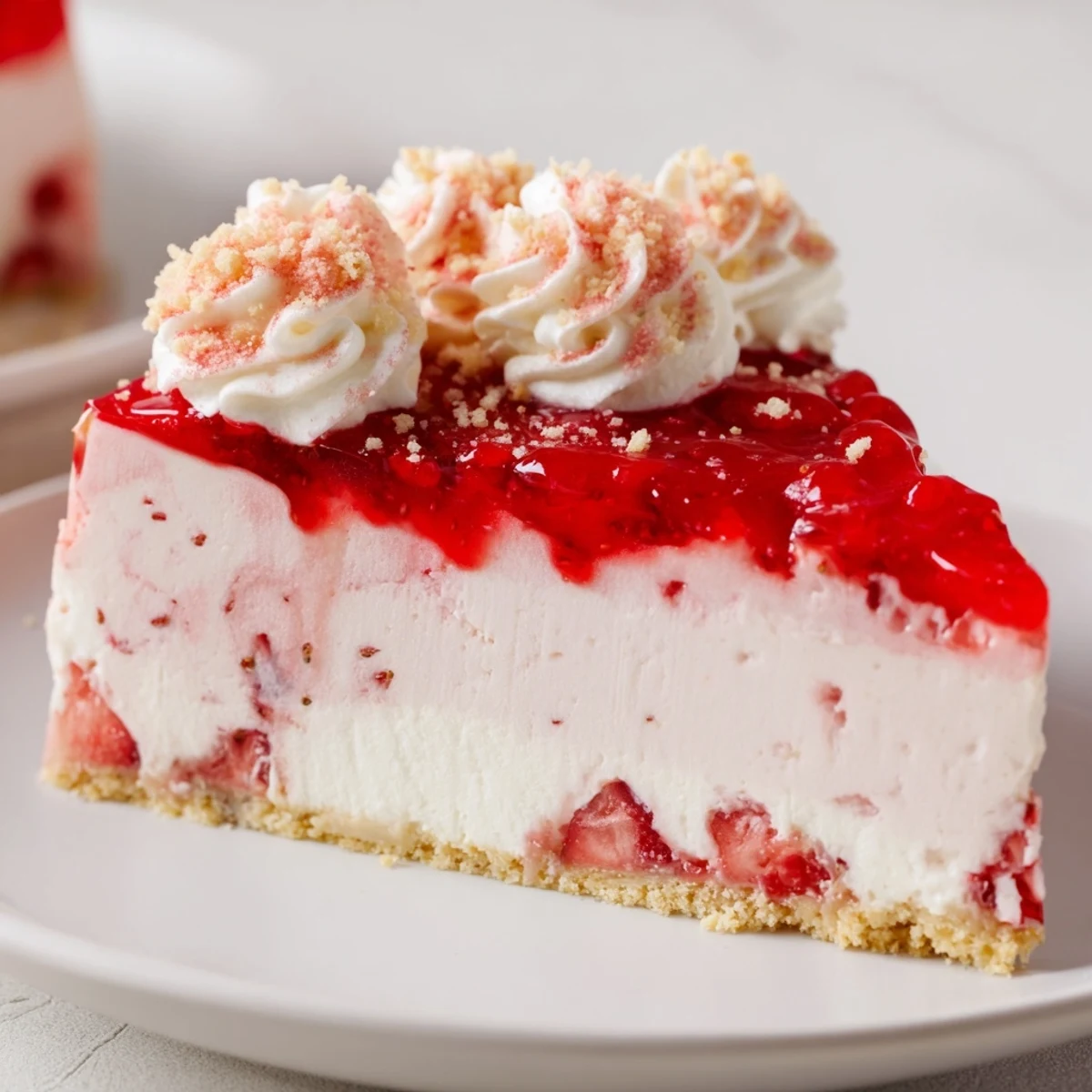 Strawberry Shortcake Cheesecake