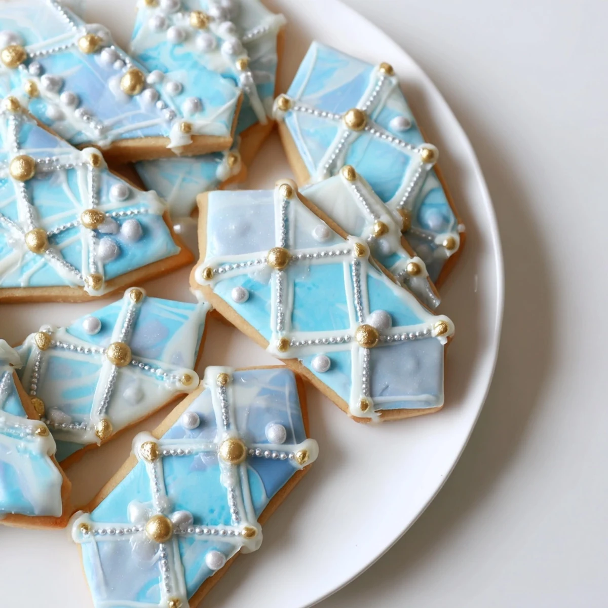 Diamond Dessert Tray Elegance