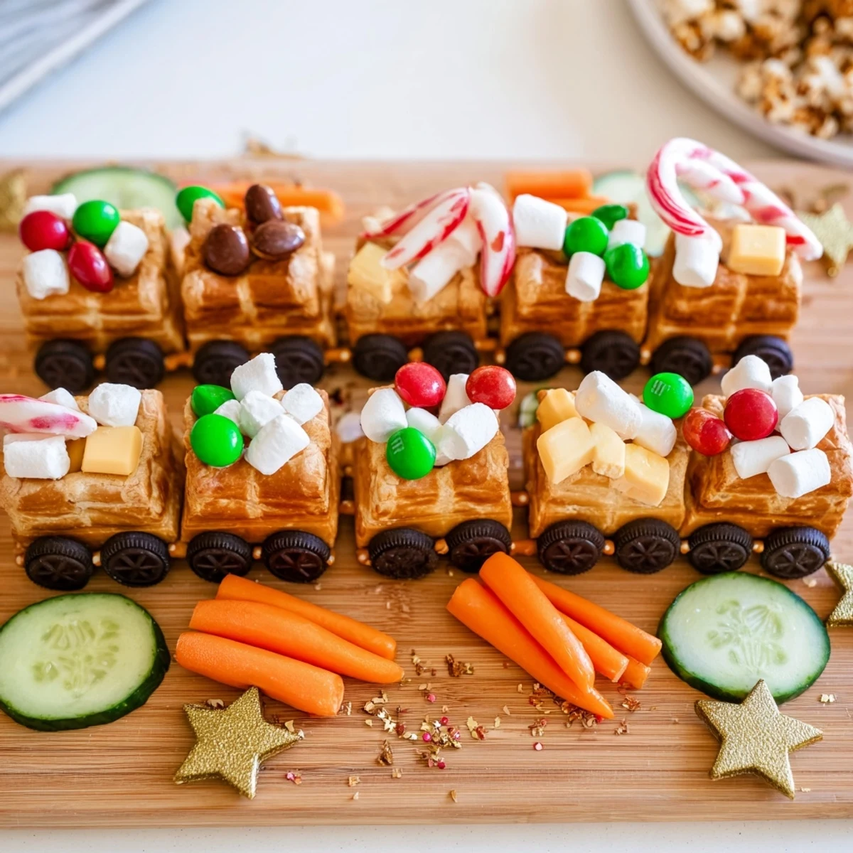 Polar Express Train Treat Board