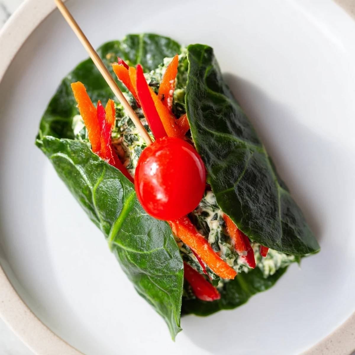 Holly Leaf Spinach Wraps