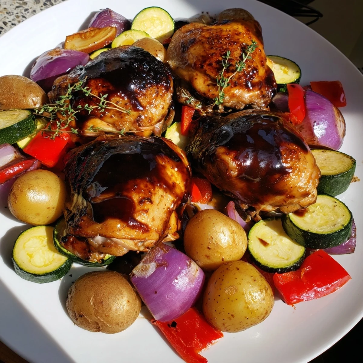 Black Garlic Balsamic Chicken