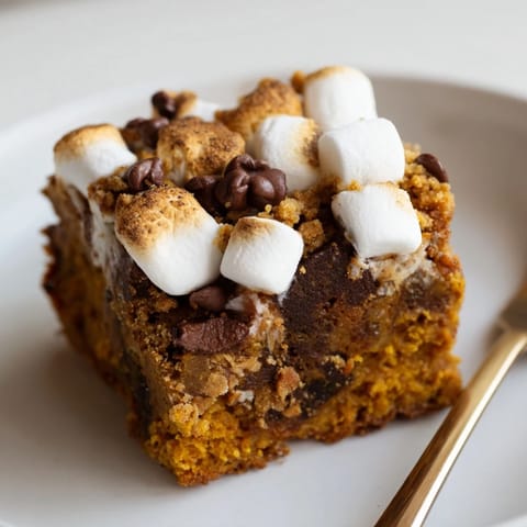 Pumpkin Muffin S’mores Bars #17