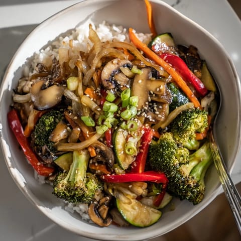 Japanese Hibachi Veggie Bowls
