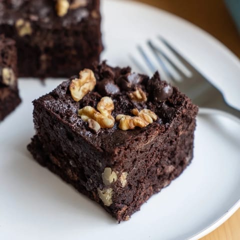 Zero-Waste Brownies Nut Pulp