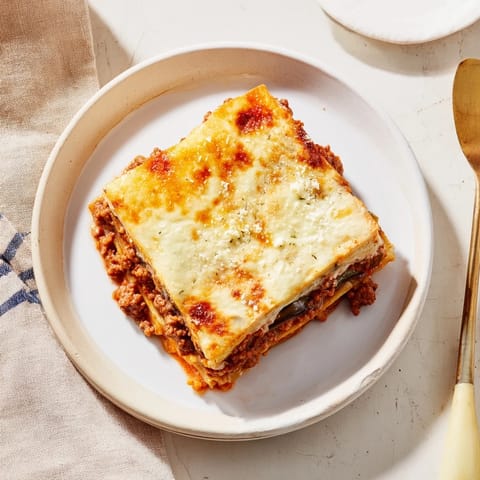 Moussaka Beef Eggplant Layers