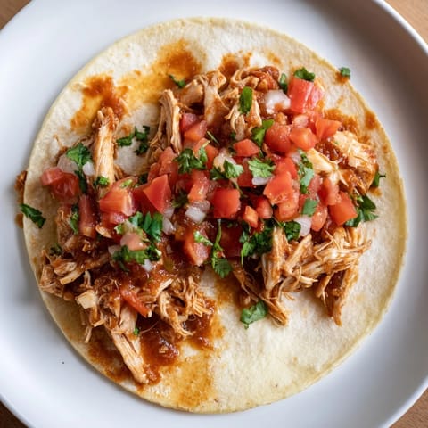 Shredded Chicken Tacos