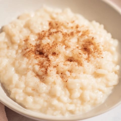 Creamy Leftover Rice Pudding