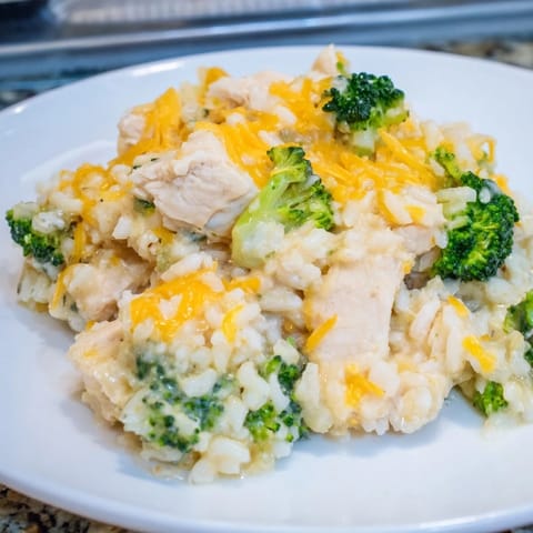 Chicken Broccoli Rice Bake