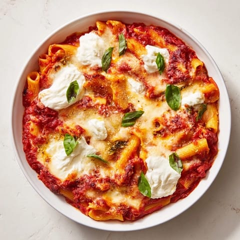 One-Pan Baked Ziti