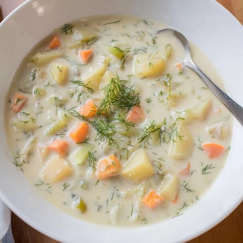 Creamy Dill Pickle Potato