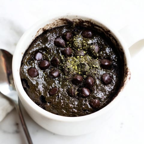 Matcha Peppermint Brownie Mug