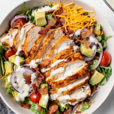 Crispy Bacon Chicken Salad