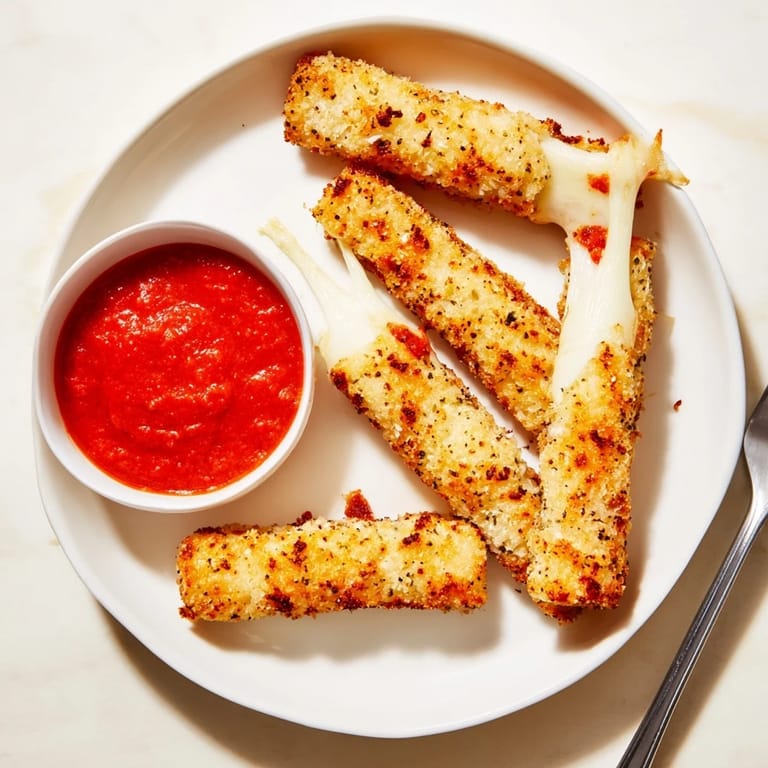 These Air Fryer Mozzarella Stick Grilled Cheese Fingers, crispy and cheesy, are perfect for a quick and easy snack anytime.