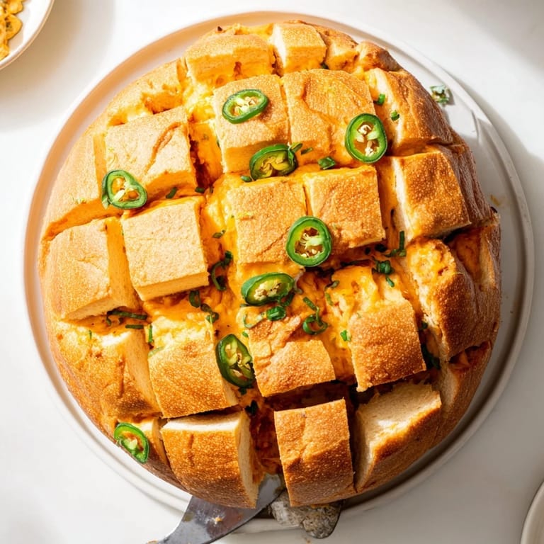 Imagine warm, cheesy bites of Pimento Cheese & Jalapeño Pull-Apart Grilled Cheese—the ultimate crowd-pleaser!