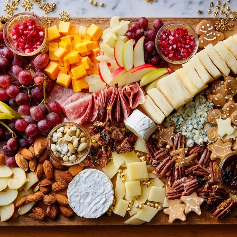 Imagine the flavors of this Shining Bright Christmas 2025 Board, overflowing with holiday delights.