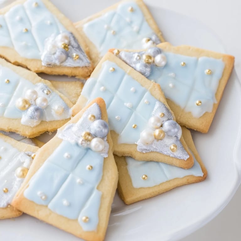 Shiny engagement ring diamond dessert platter, featuring diamond cookies, white chocolate gems, and fresh berries.