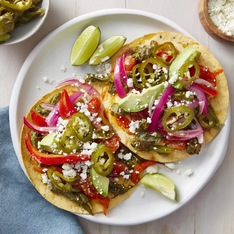 Delicious vegetarian Desert Cactus Taco Platter piled high with cactus paddles and flavorful toppings.