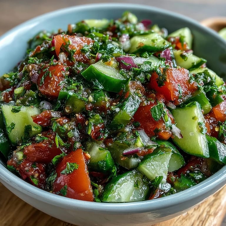 Bright and zesty pickle de gallo salsa, perfect for dipping chips.